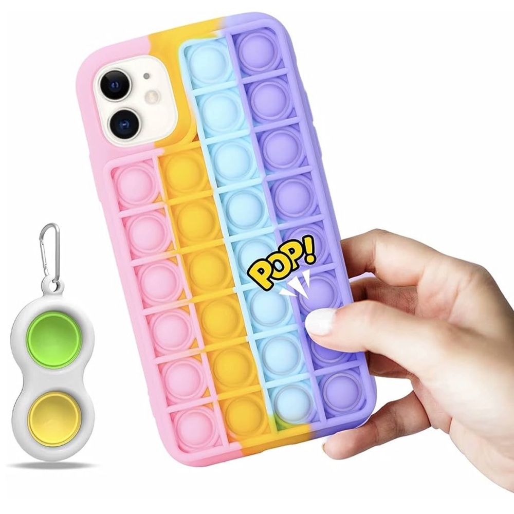 ✨NEW: iPhone 11 Phone Case | Rainbow iPhone Cover | Fidget iPhone Cover | Teen✨